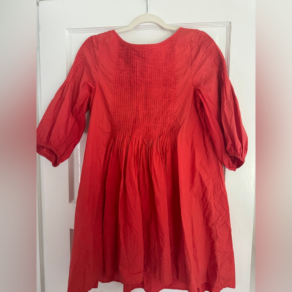 WHIT (anthropology/tuckernuck) Cotton Long Sleeve Mini Dress